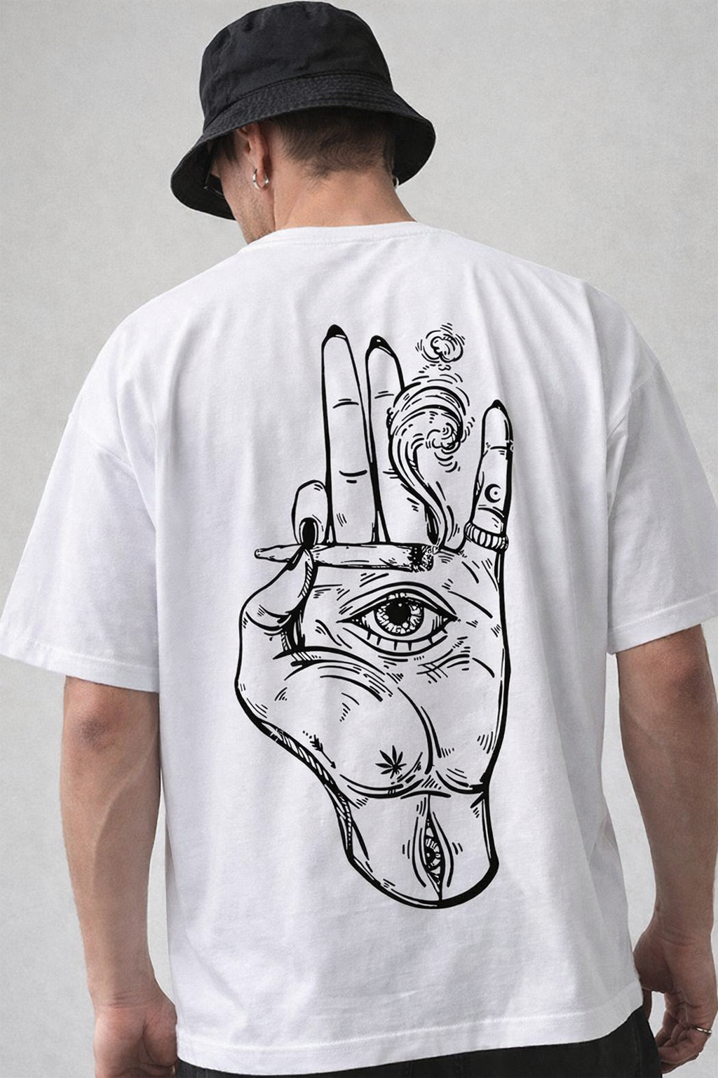 Hand Oversized T-shirt
