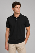 Black Regular Fit Polo