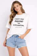 Oversized T-shirt