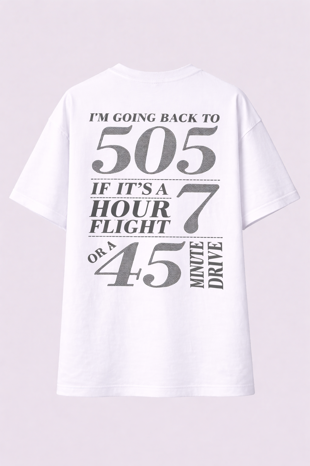 5O5 oversized T-shirt