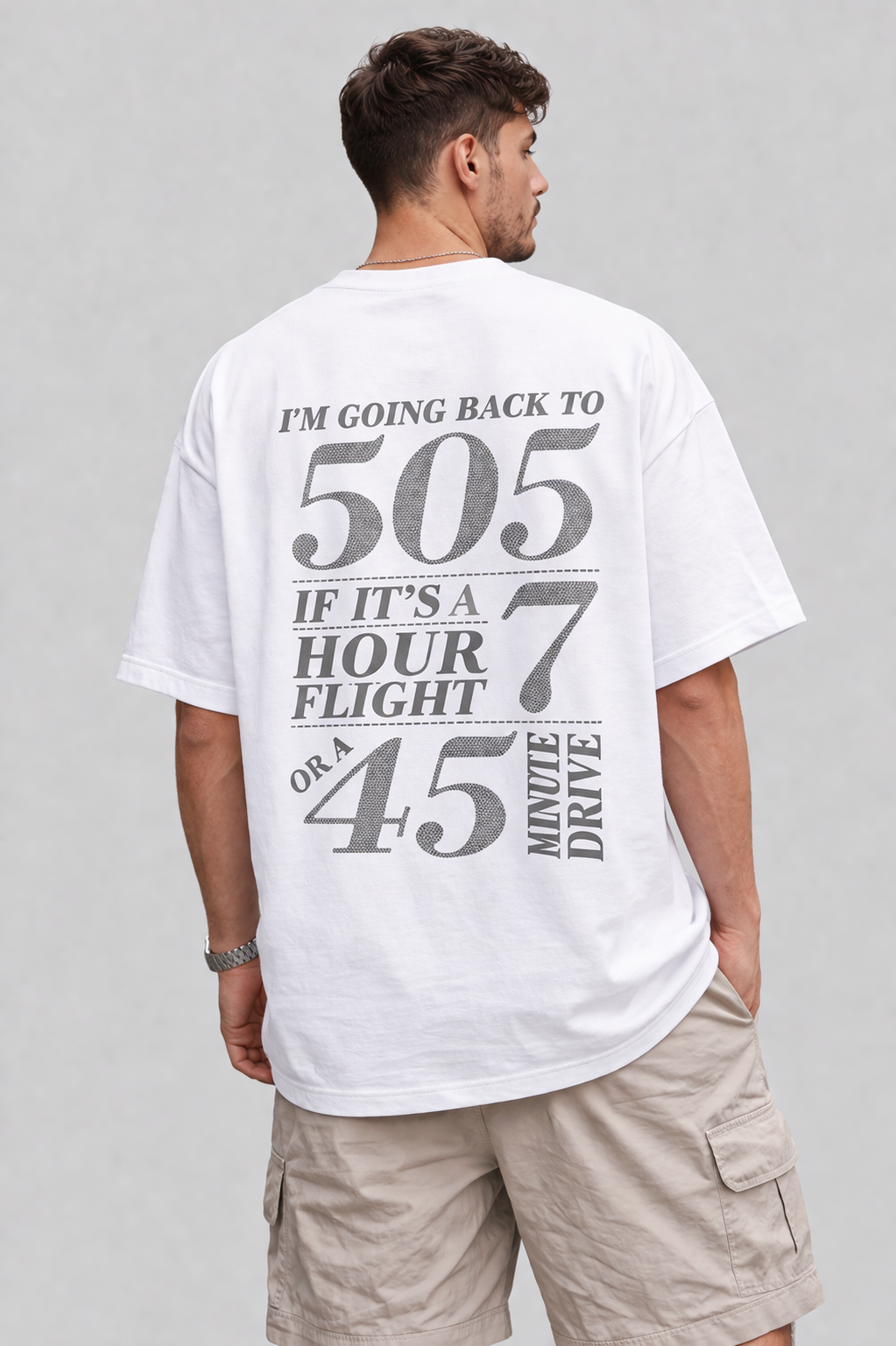 5O5 oversized T-shirt