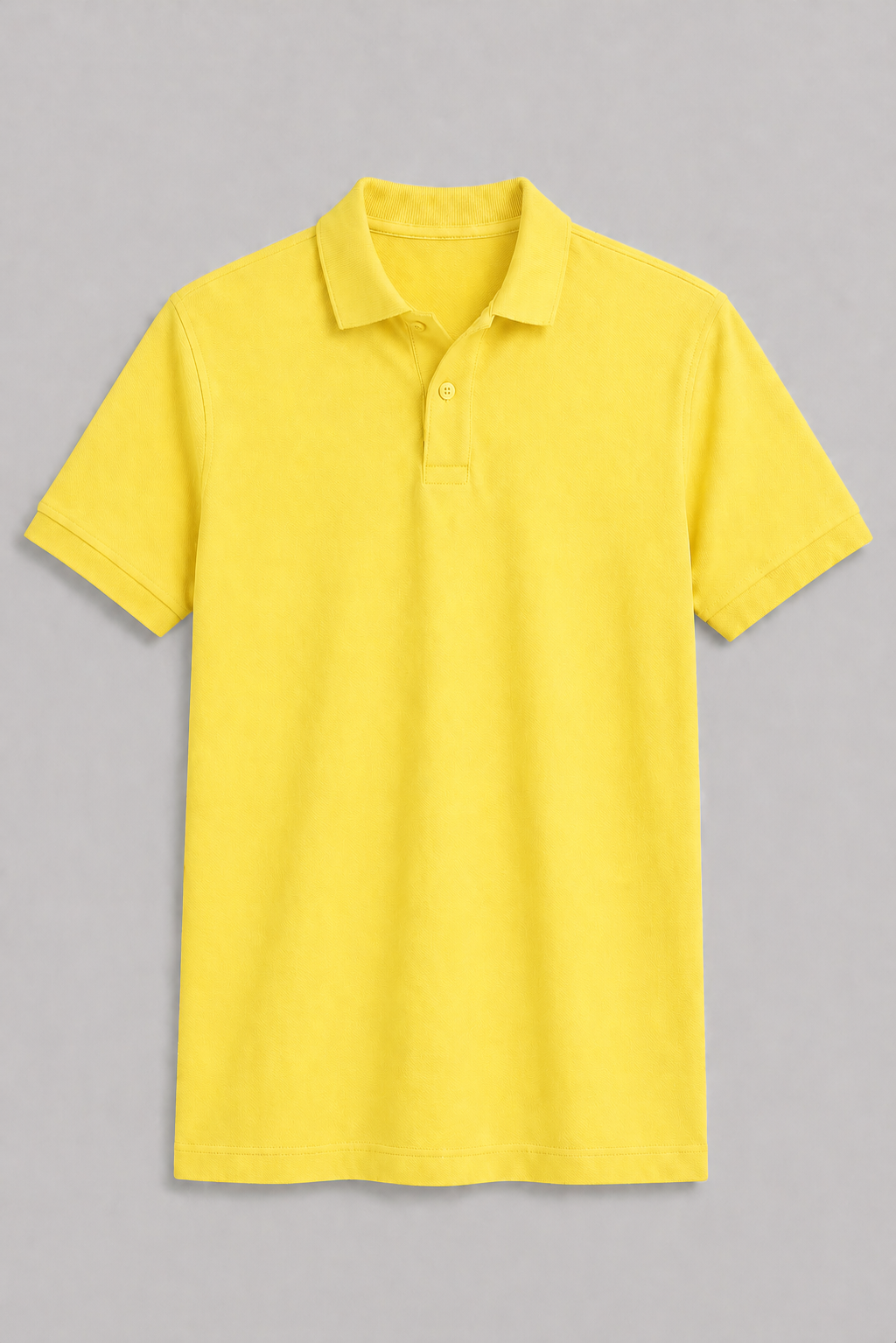 Lemon Yellow Regular Fit Polo