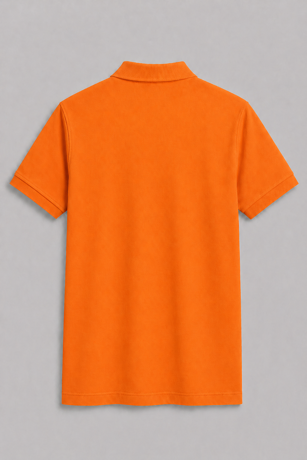 Orange Regular Fit Polo