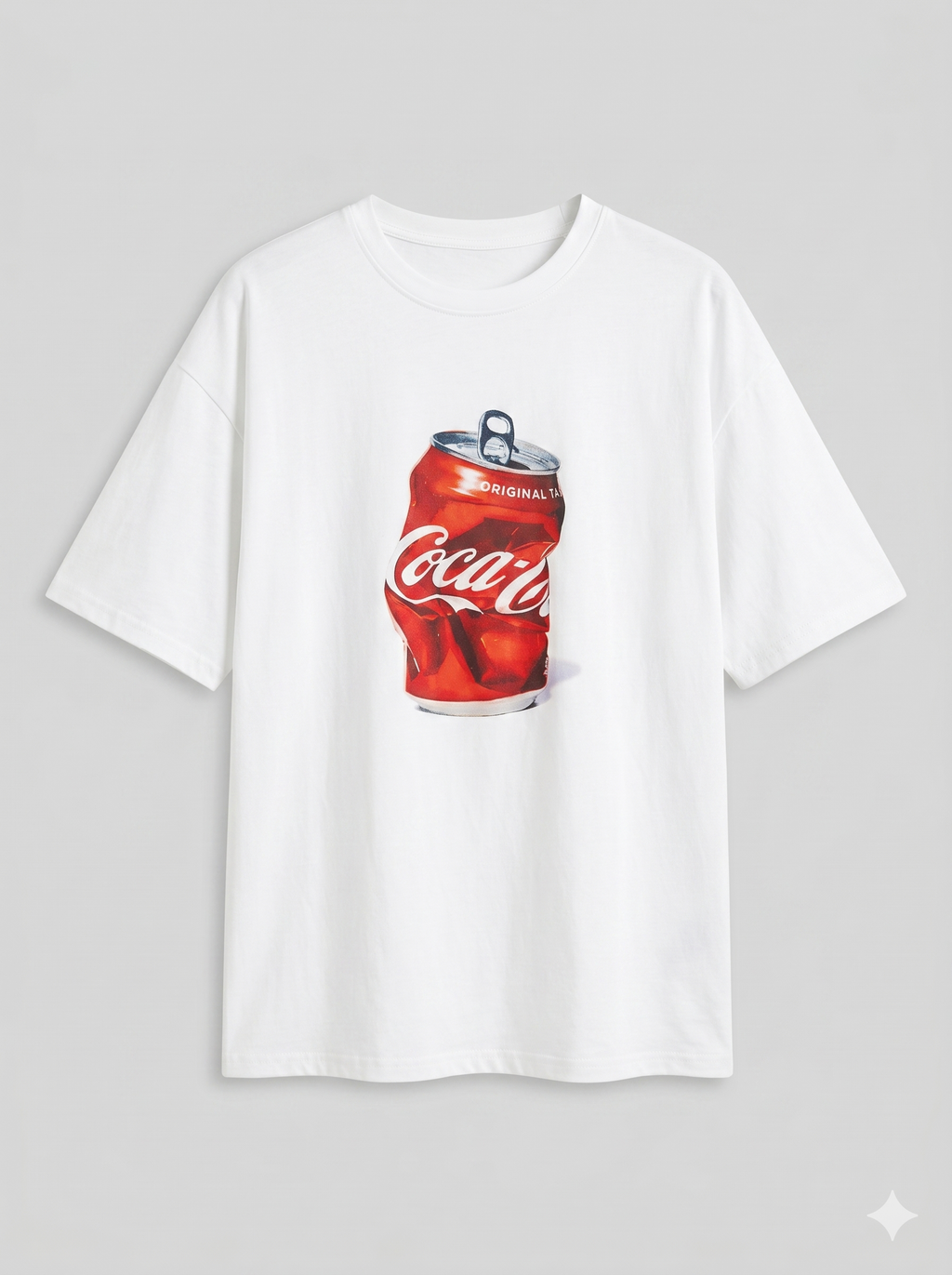 Coke Print Oversized T-shirt