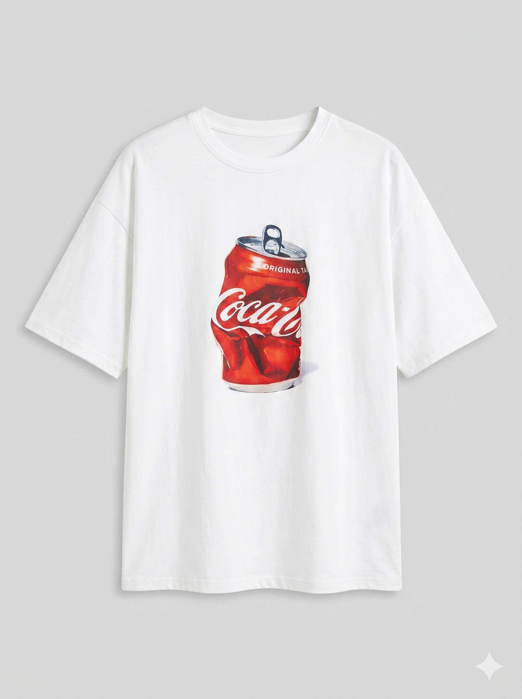 Coke Print Oversized T-shirt