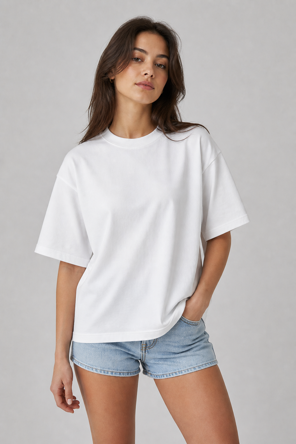 White Oversized T-shirt