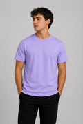 Lavender Regular Fit T-shirt