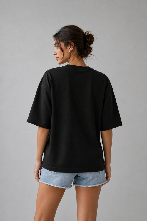 Black Oversized T-shirt