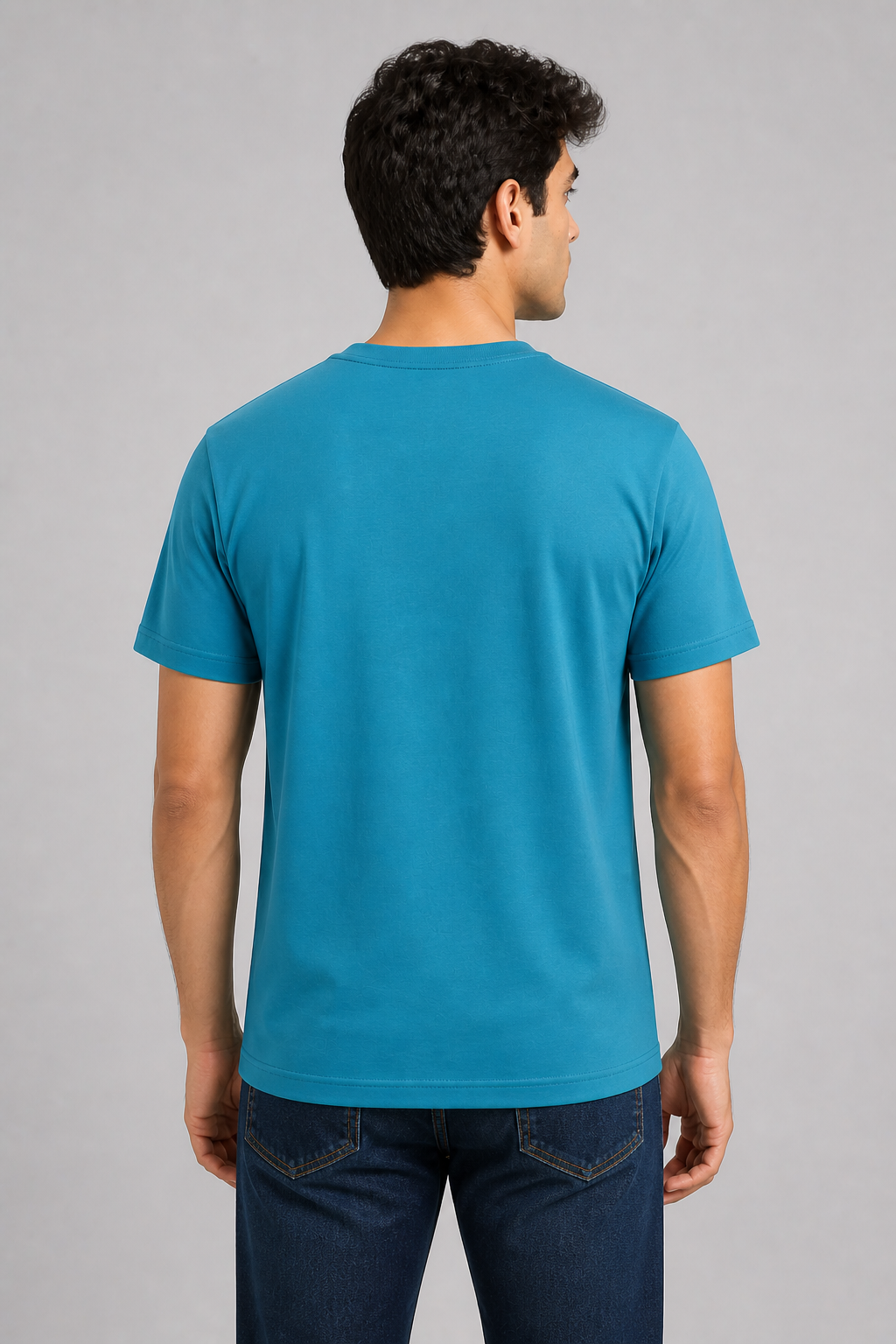 Mint Blue Regular Fit T-shirt
