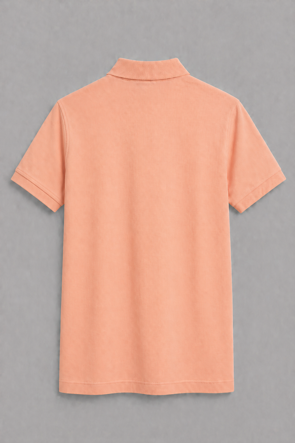 Peach Regular Fit Polo