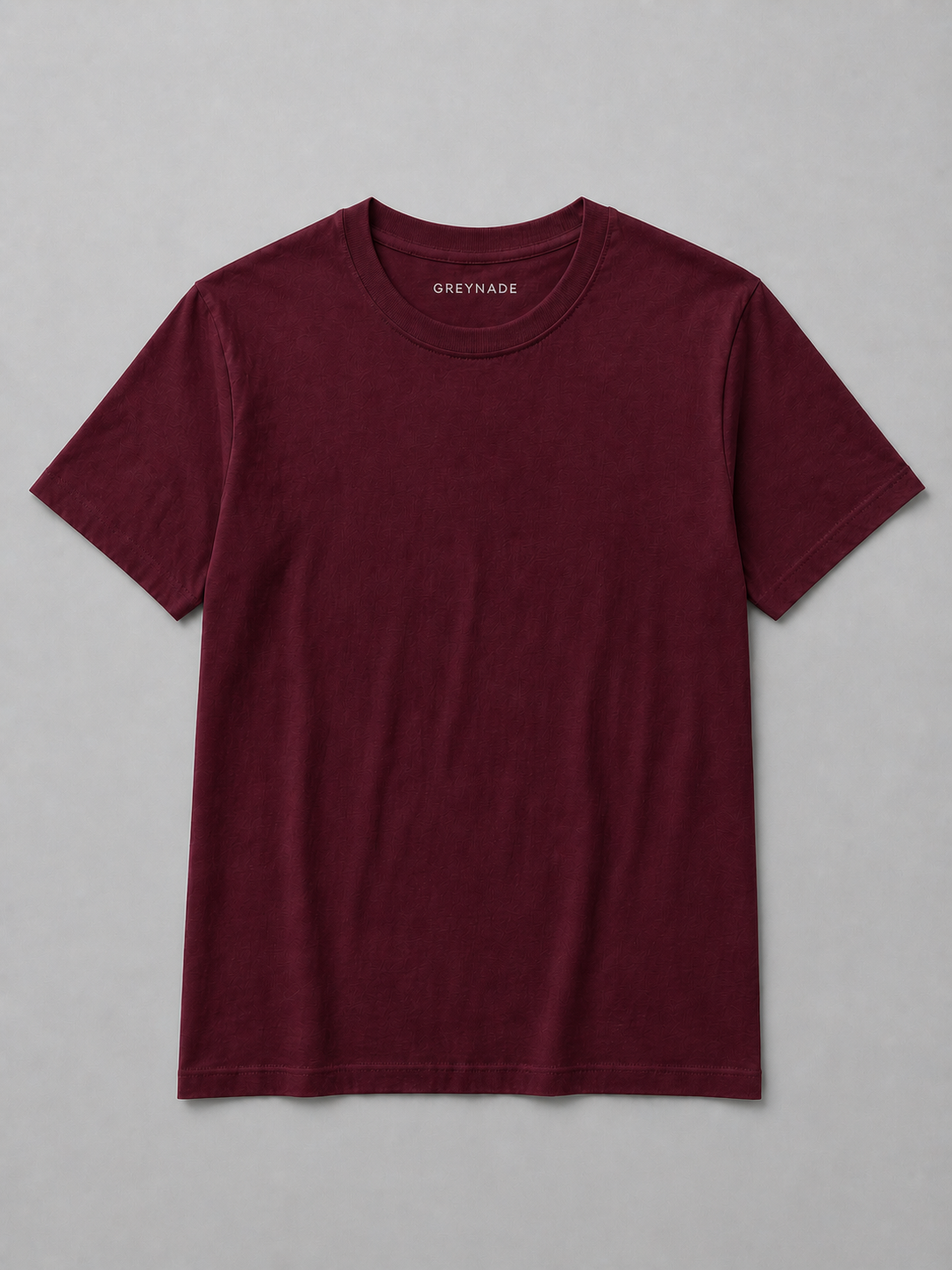 Maroon Regular Fit T-shirt