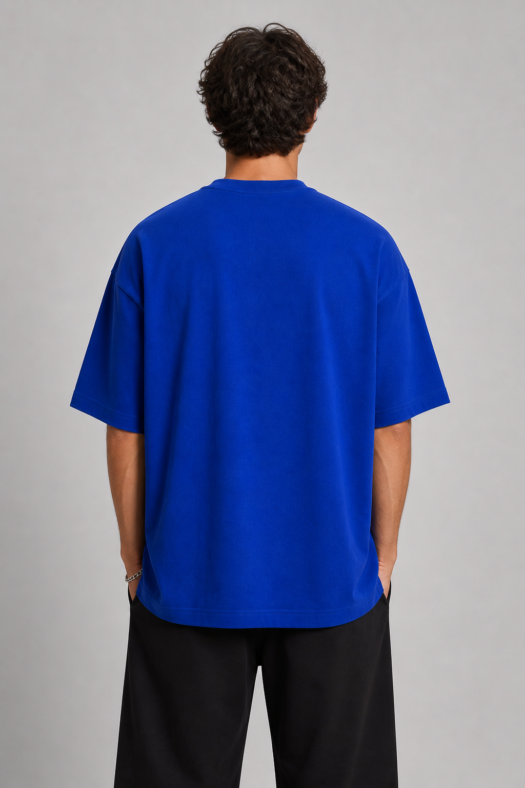 Royal Blue Oversized T-shirt