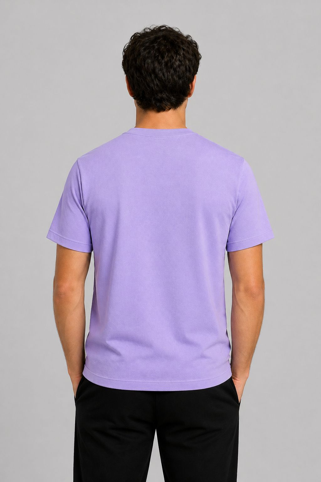Lavender Regular Fit T-shirt