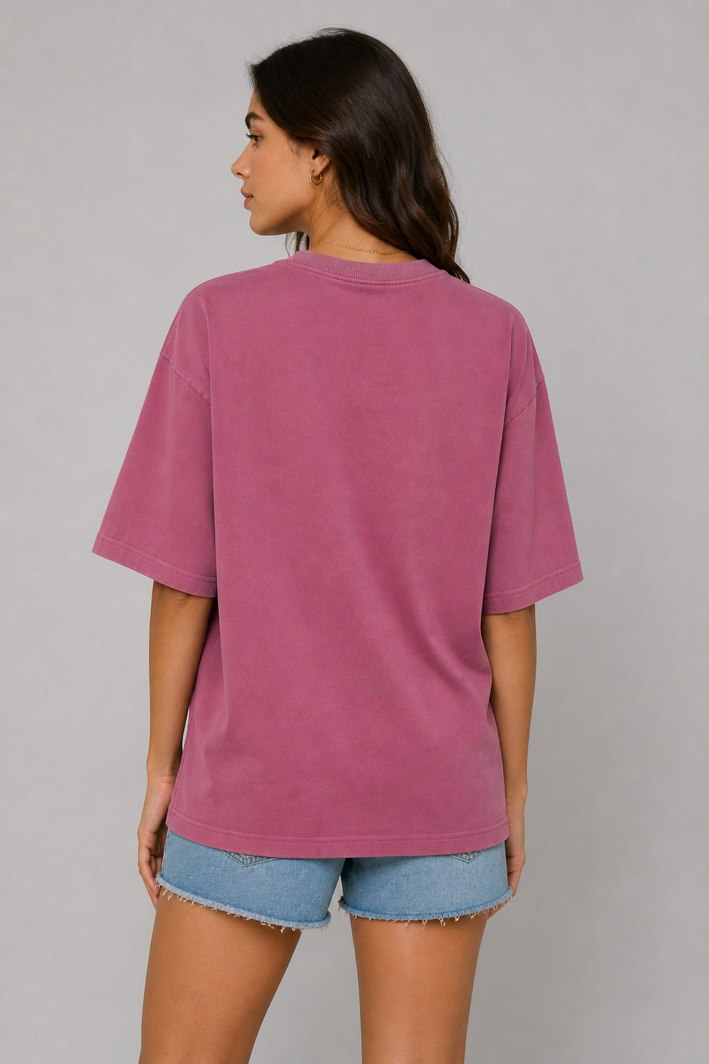 Plum Oversized T-shirt