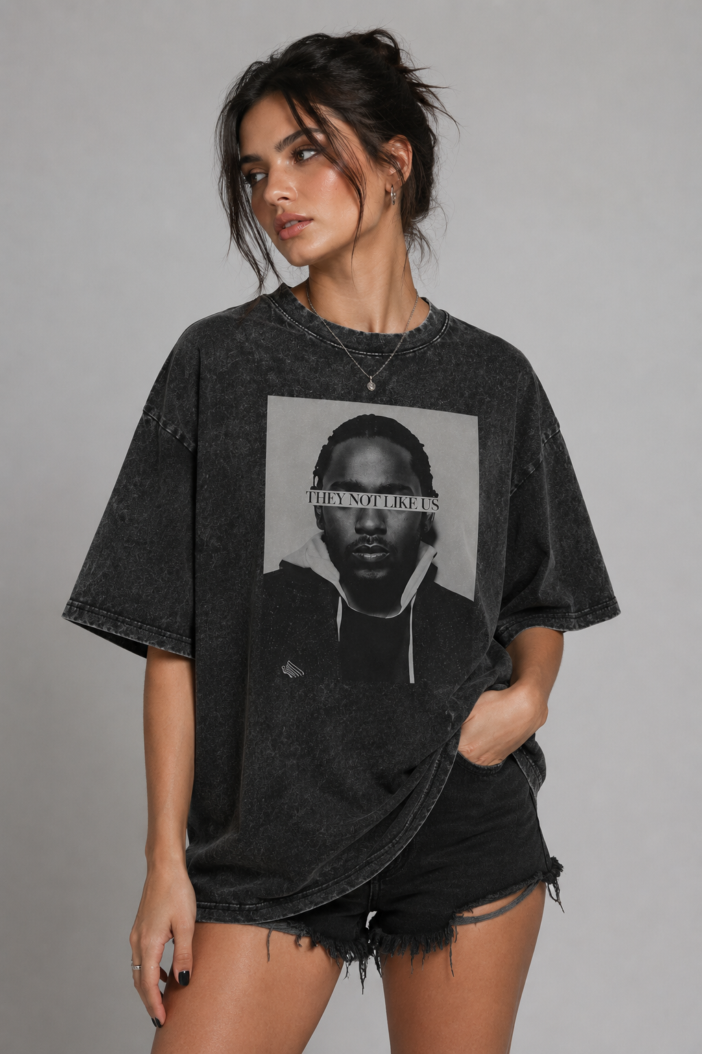 They Not Like Us Oversized  T-shirt