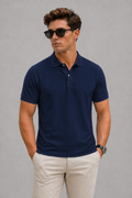 Navy Regular Fit Polo