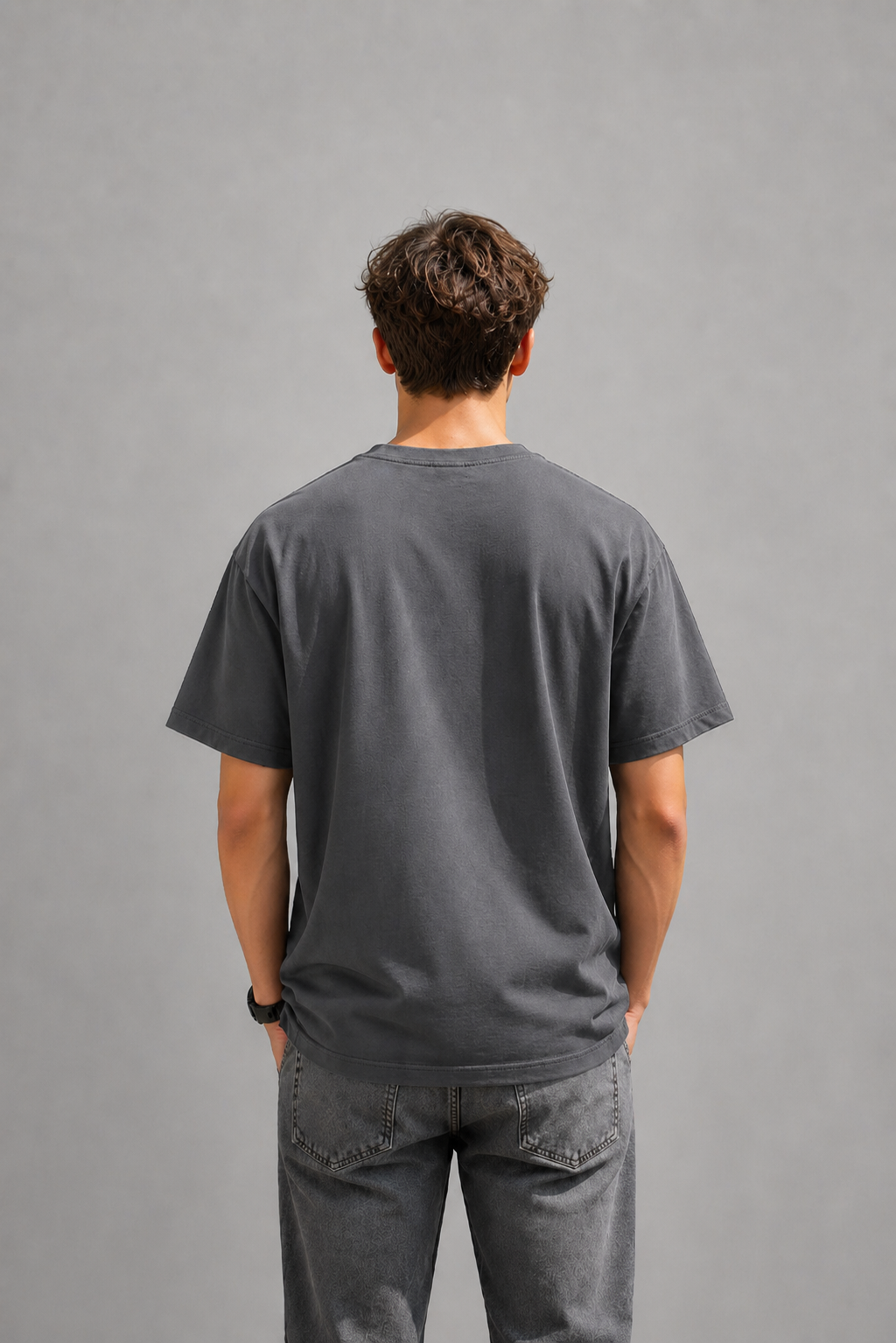 Slate Grey Oversized T-shirt