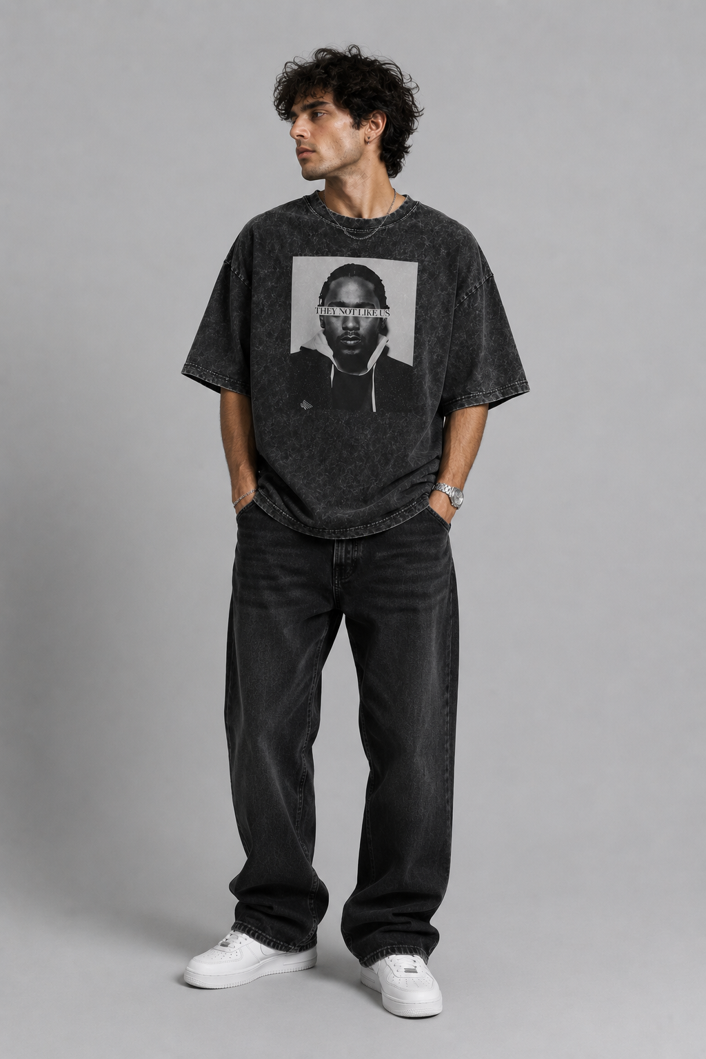 They Not Like Us Oversized  T-shirt
