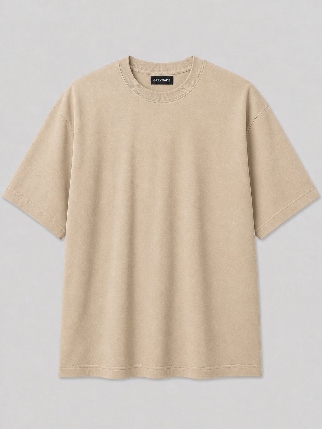 Beige Oversized T-shirt