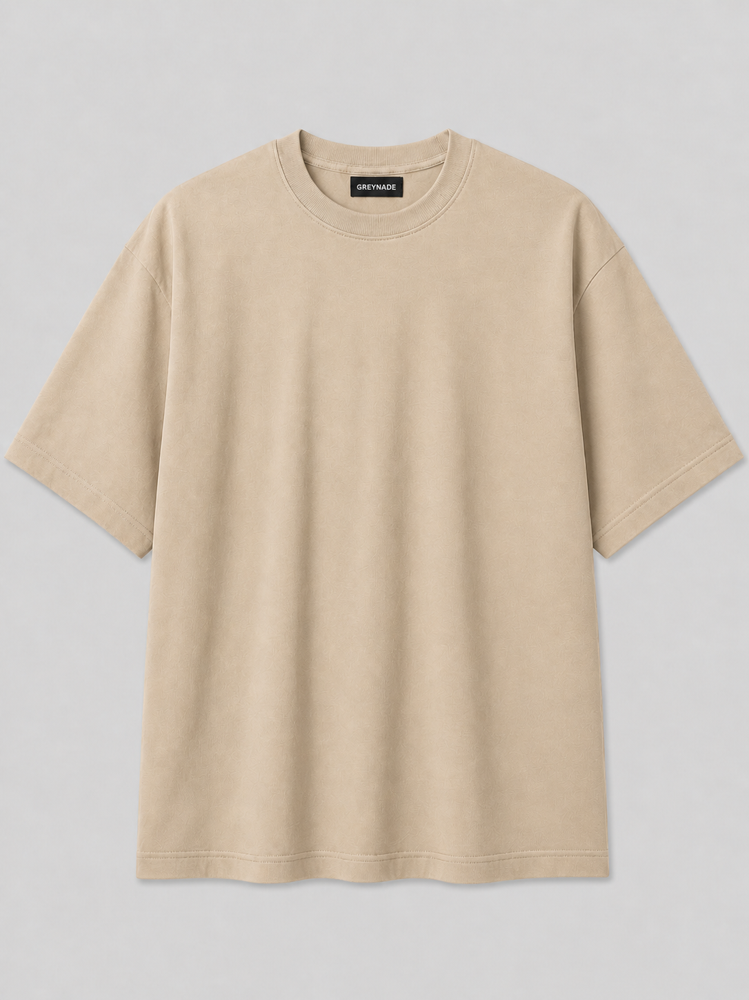 Beige Oversized T-shirt