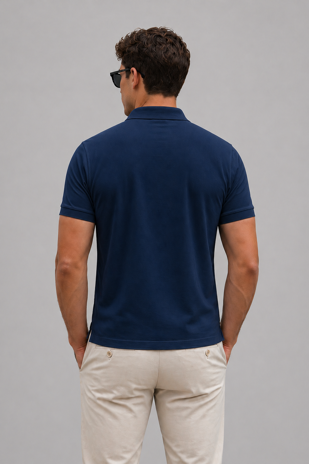 Navy Regular Fit Polo