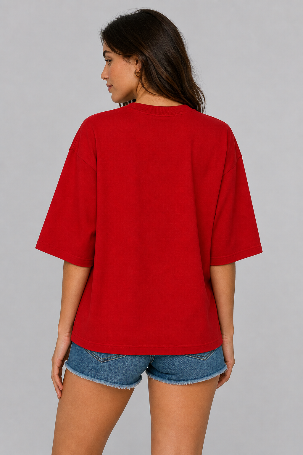 Red Oversized T-shirt