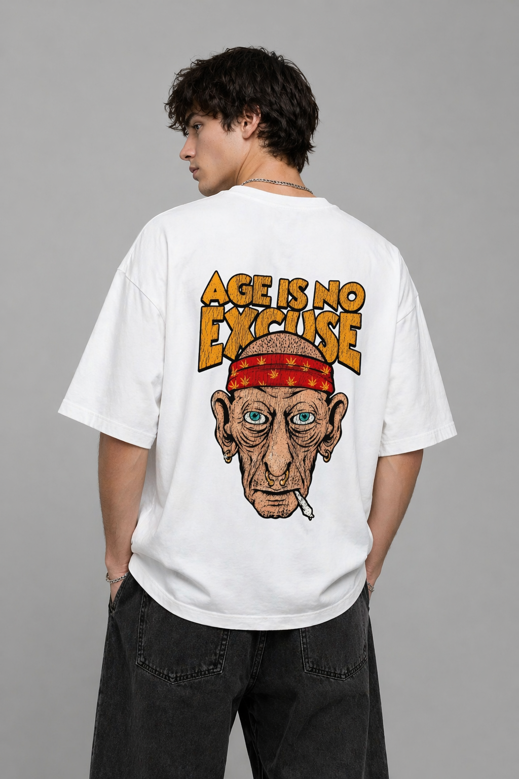 Age is no excuse Oversized T-shirt