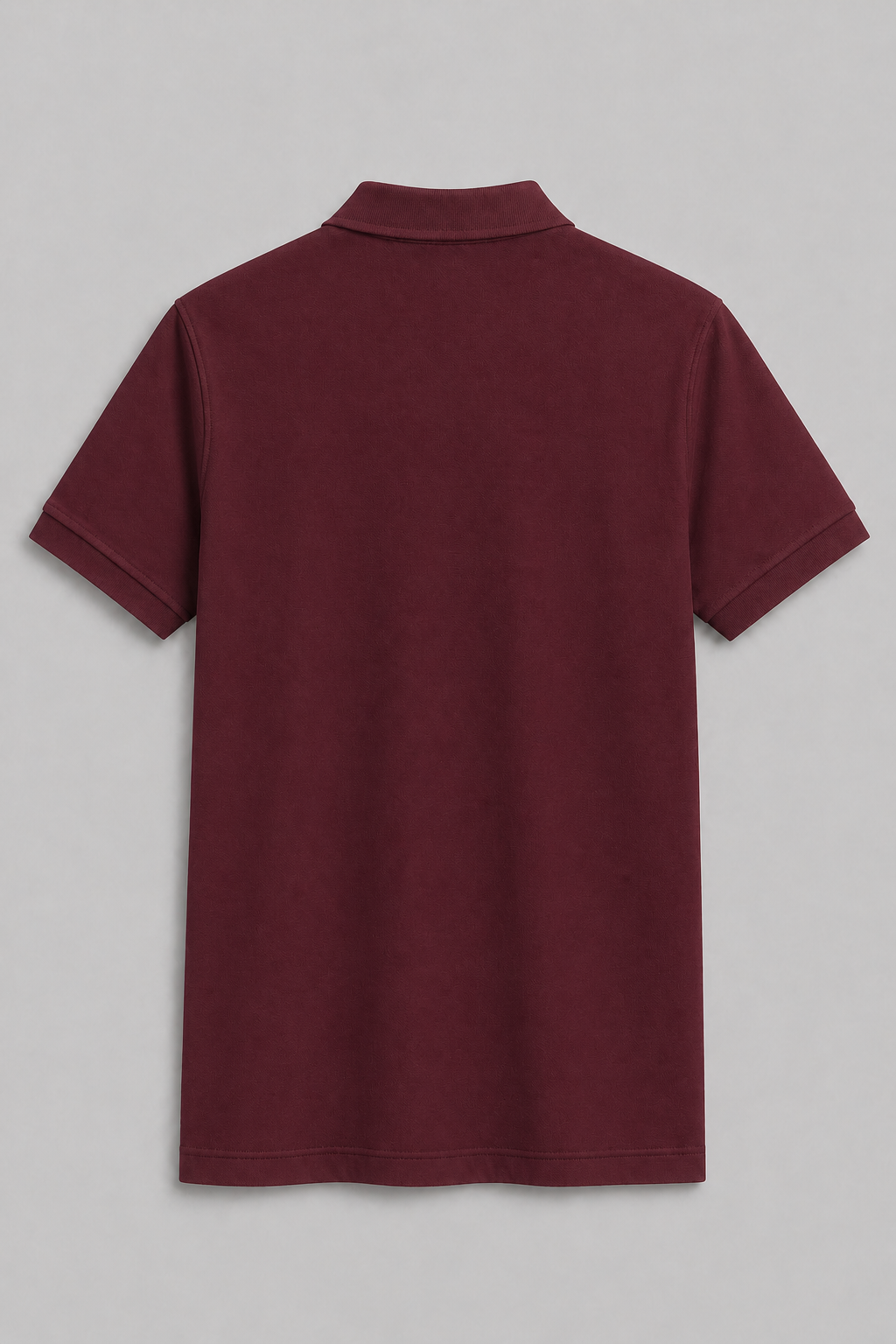 Maroon Regular Fit Polo
