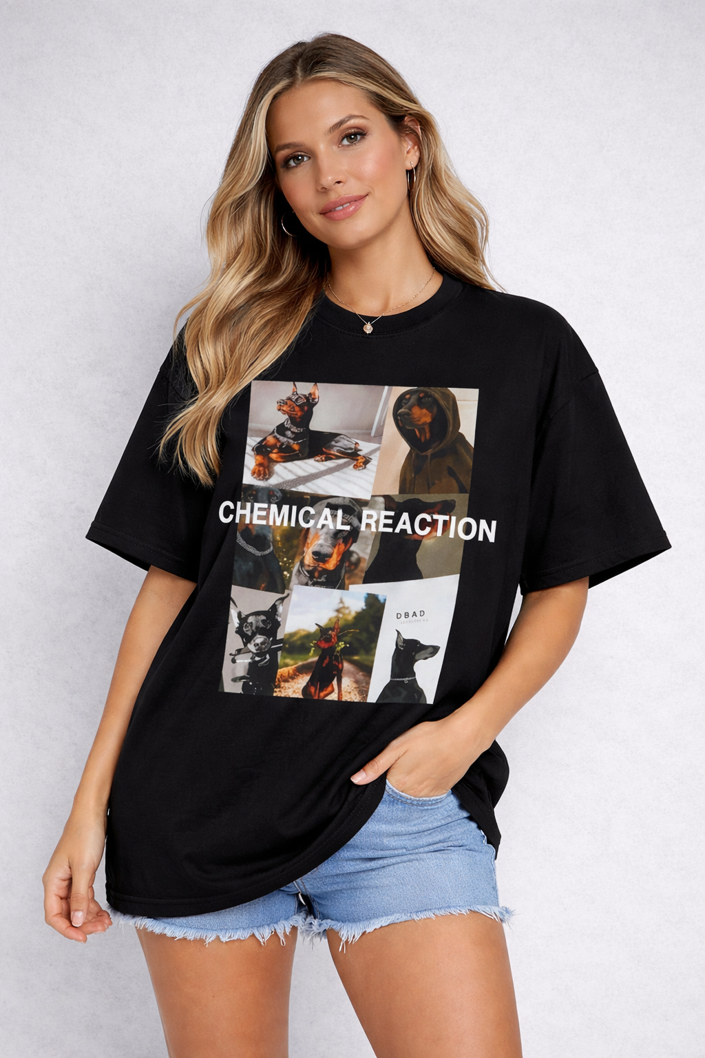Chemical Reaction Oversized T-shirt