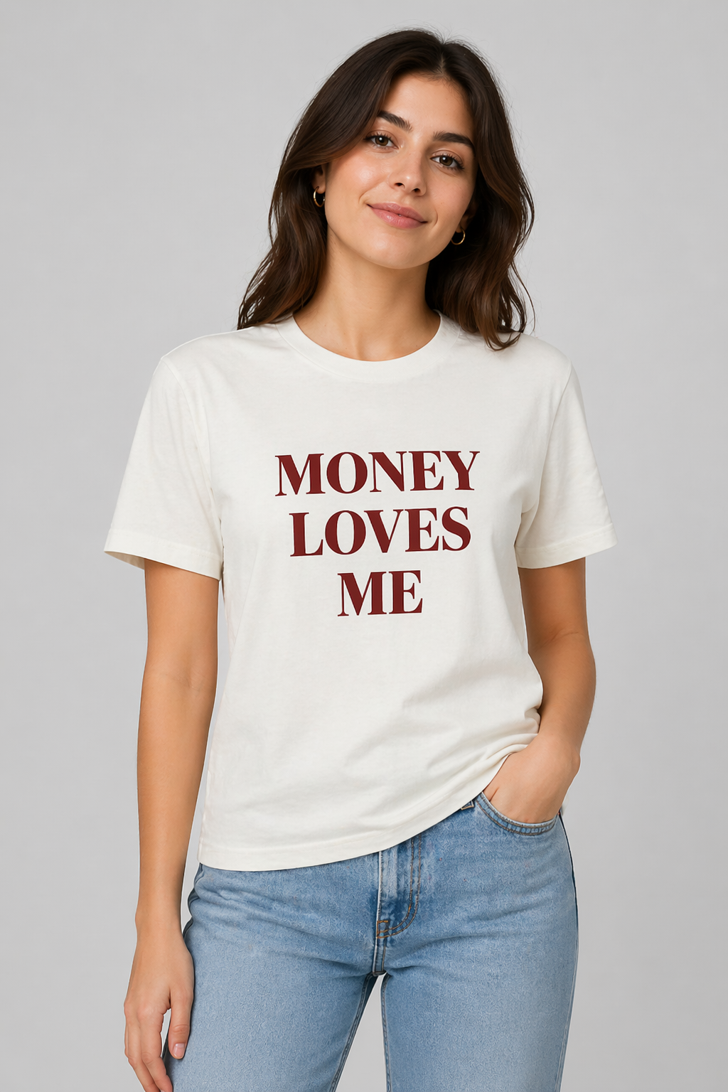 Money loves me Regular fit T-shirt