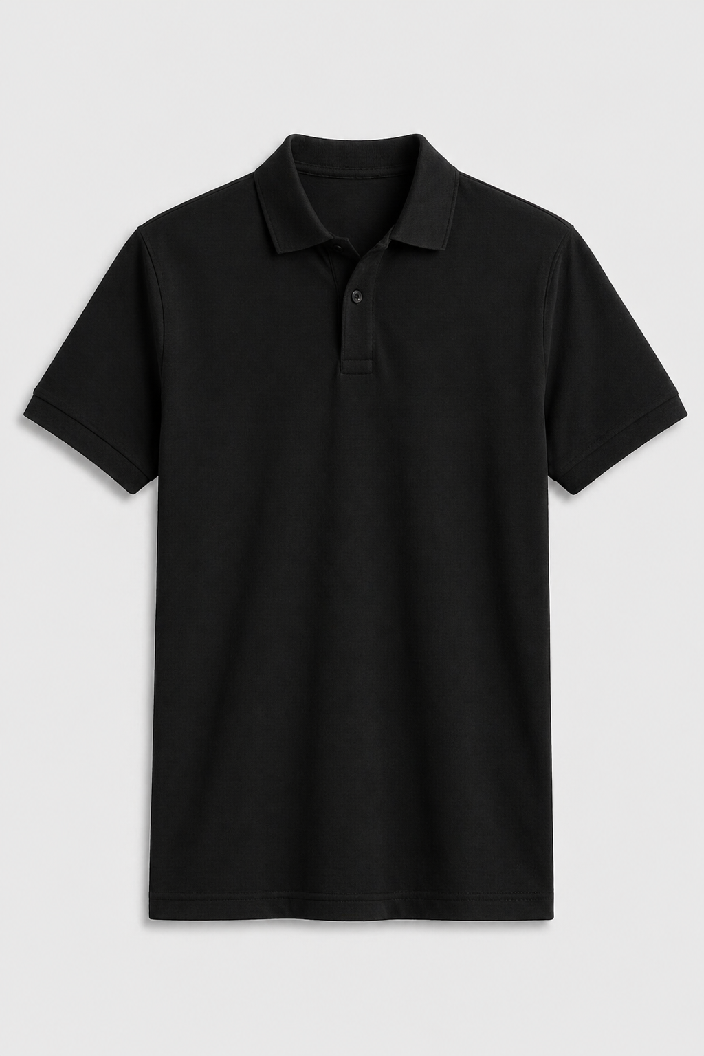 Black Regular Fit Polo