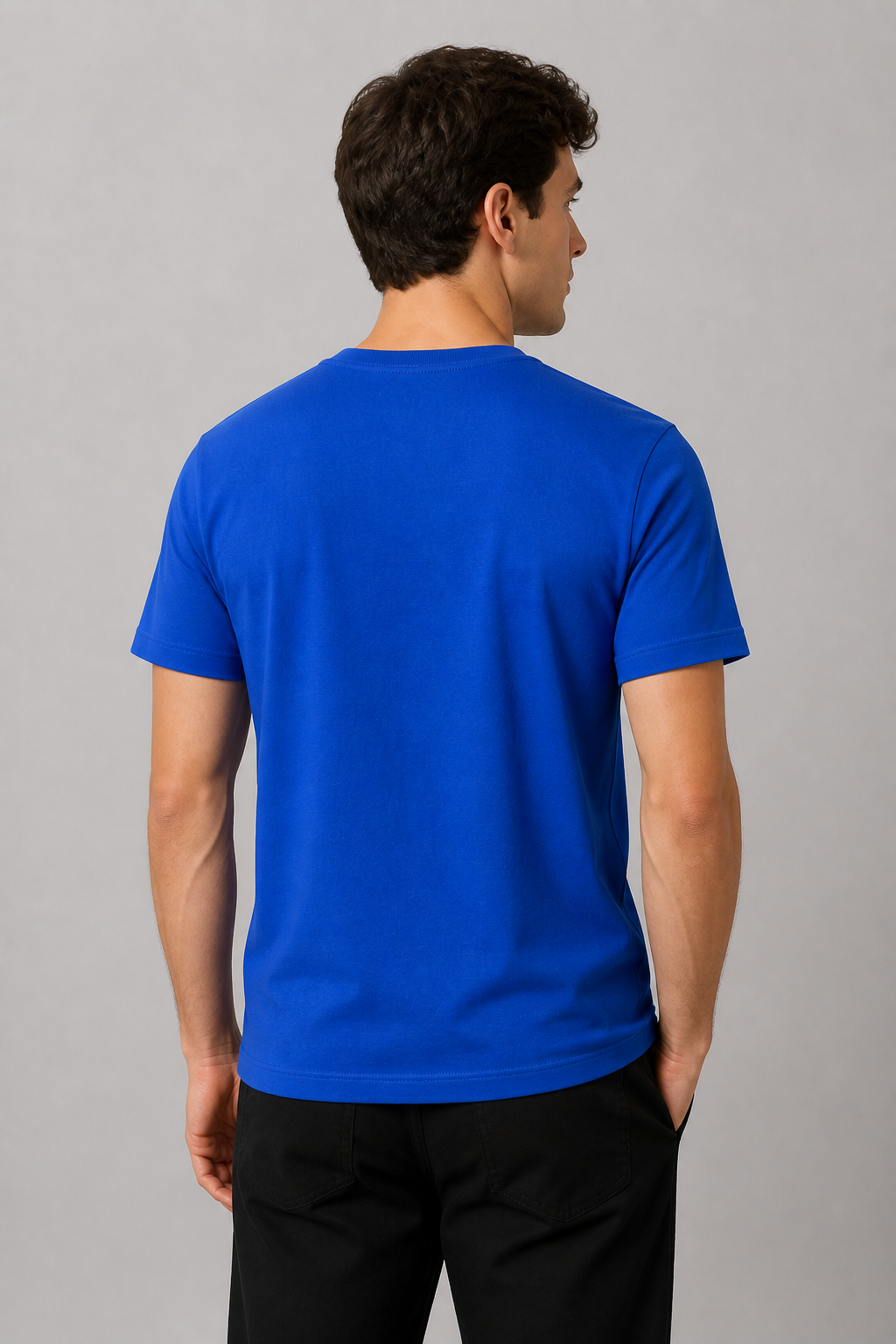 Royal Blue Regular Fit T-shirt