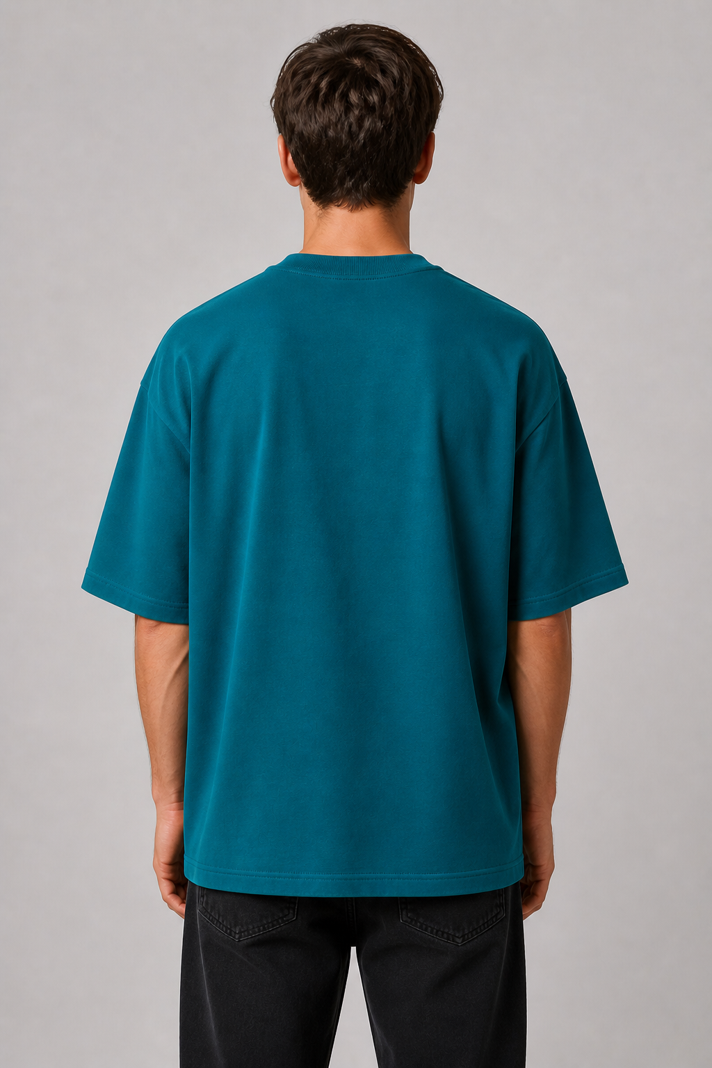 Teal Blue Oversized T-shirt
