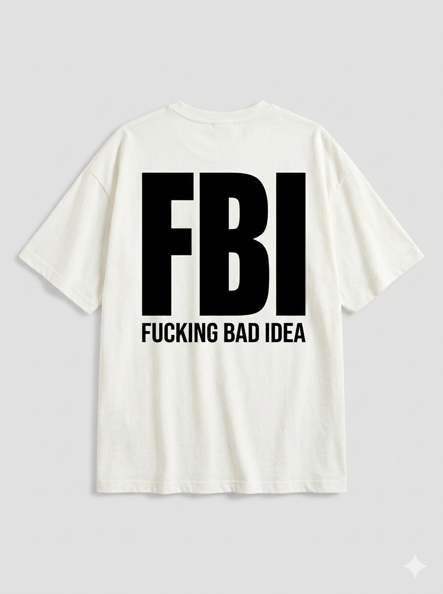 FBI Oversized T-shirt