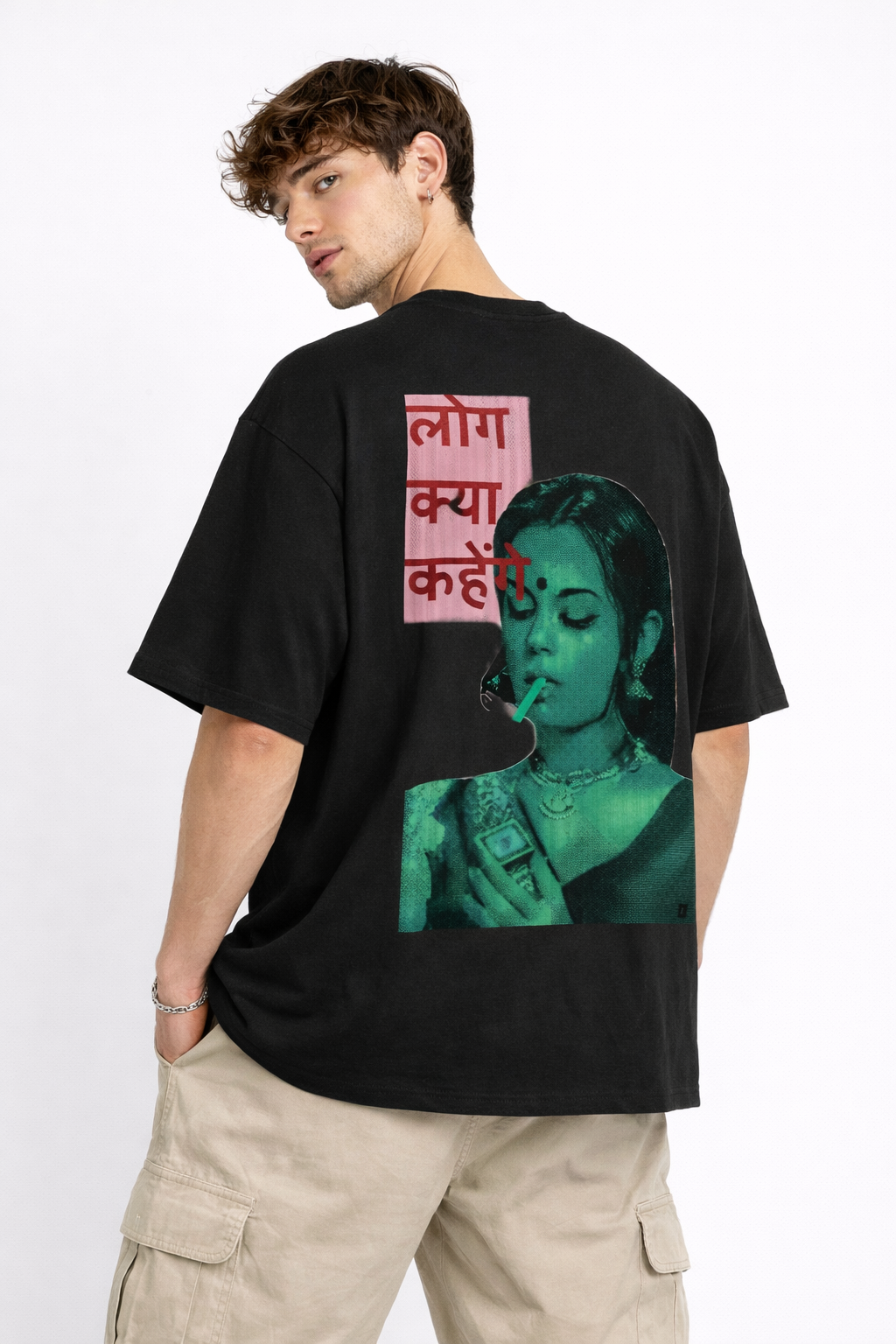 Log kya kahege oversized T-shirt