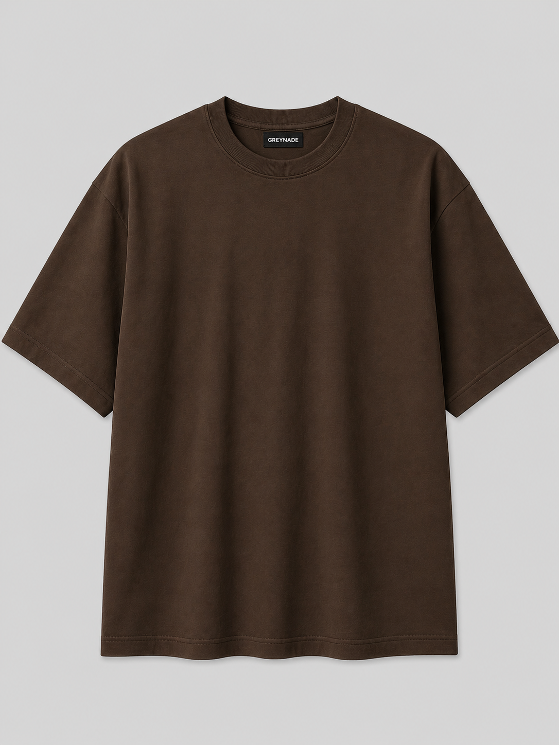 Chocolate Brown Oversized T-shirt