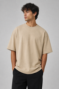 Beige Oversized T-shirt