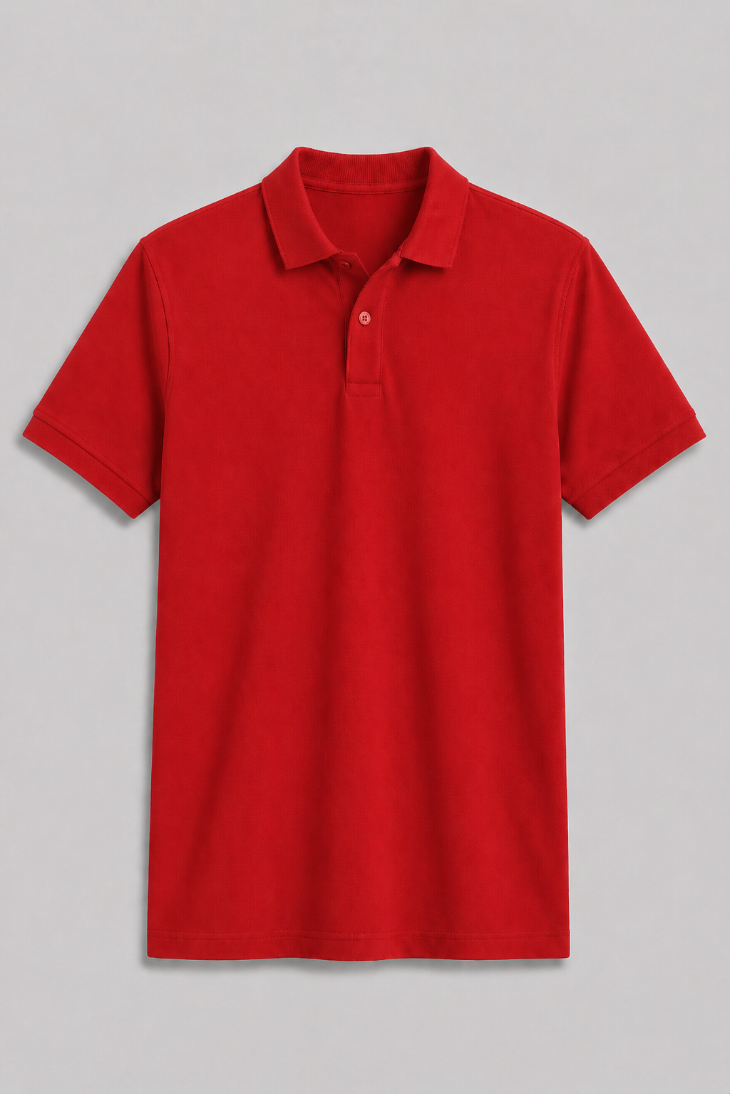 Red Regular Fit Polo