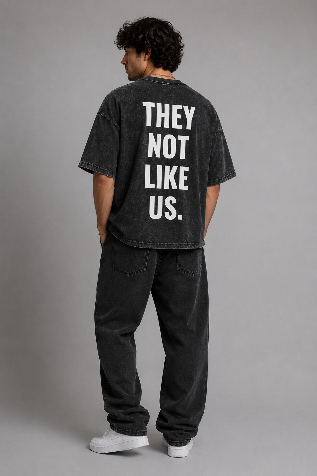 They Not Like Us Oversized  T-shirt
