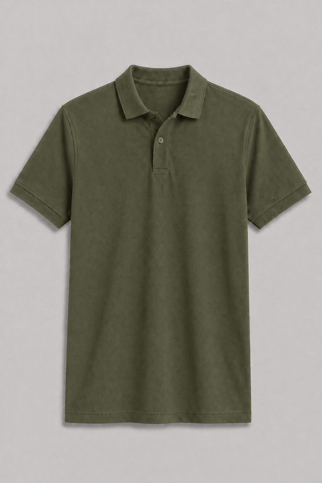 Olive Green Regular Fit Polo