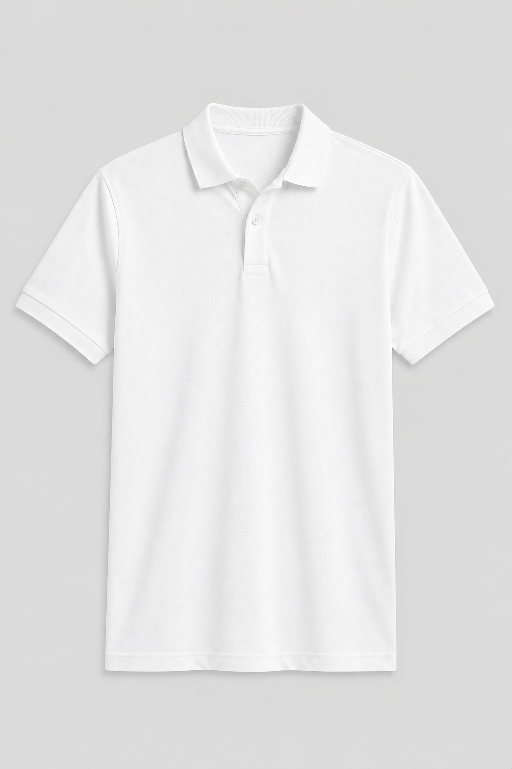White Regular Fit Polo