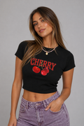 Cherry Baby Tee