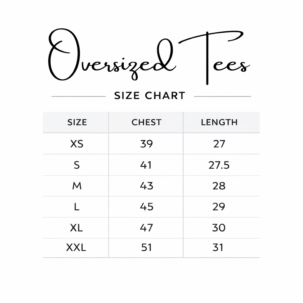 Oversized T-shirt