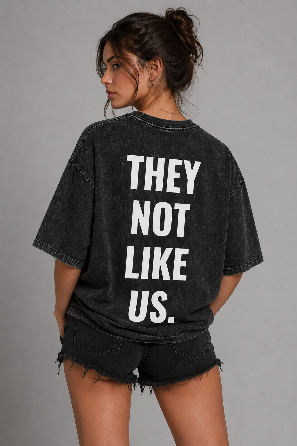 They Not Like Us Oversized  T-shirt