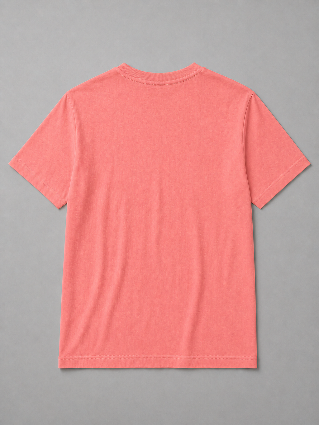 Salmon Pink Regular Fit T-shirt
