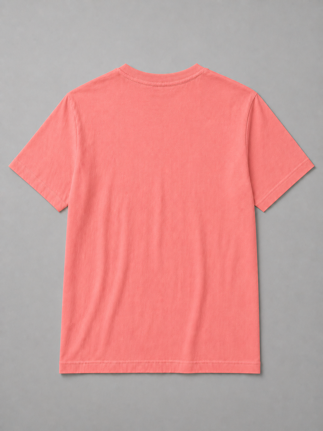 Salmon Pink Regular Fit T-shirt