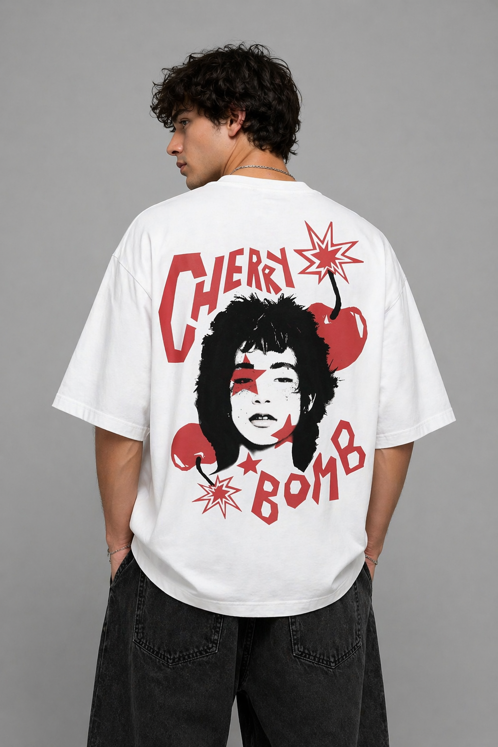 Cherry Bomb Oversized T-shirt