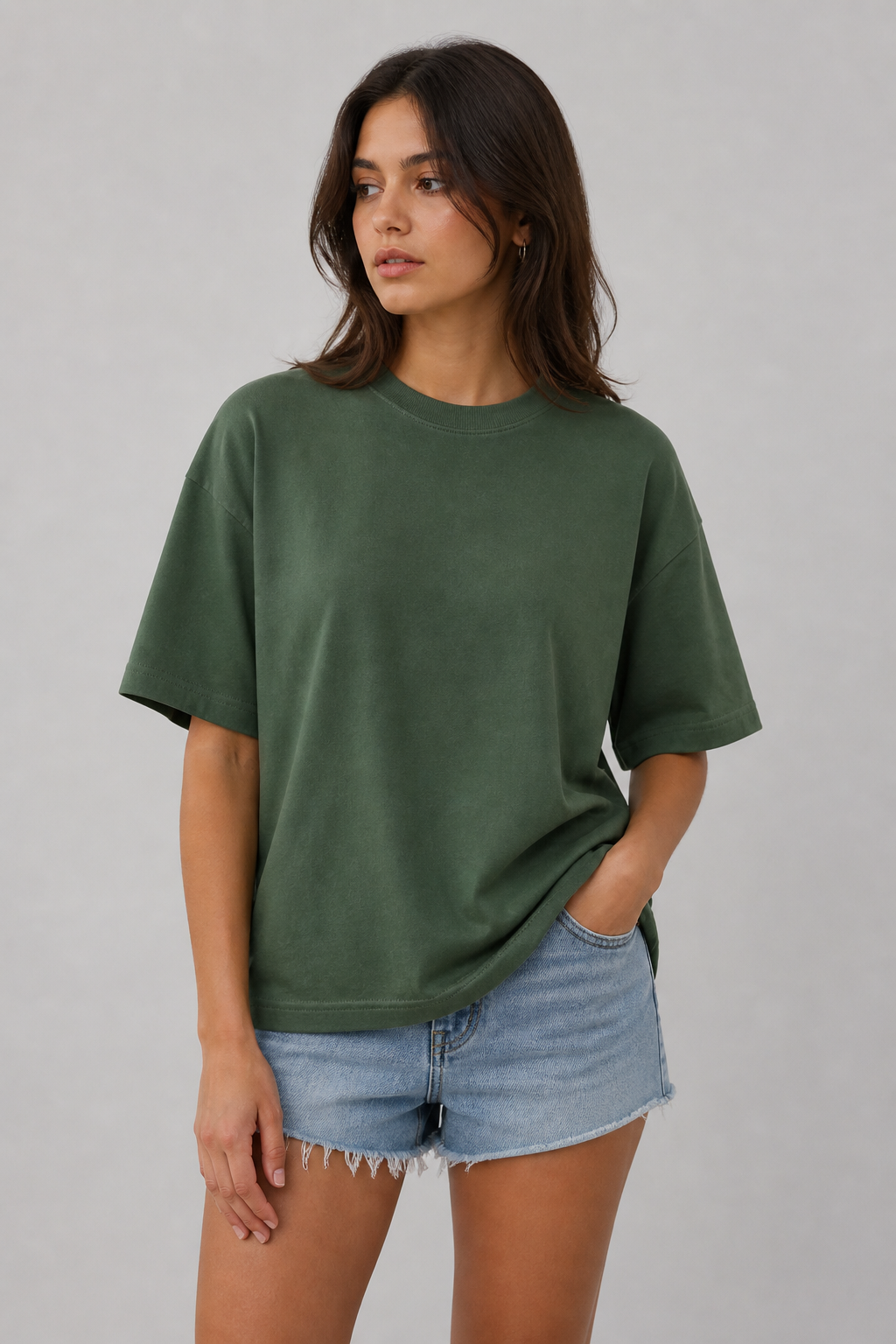 Green Oversized T-shirt