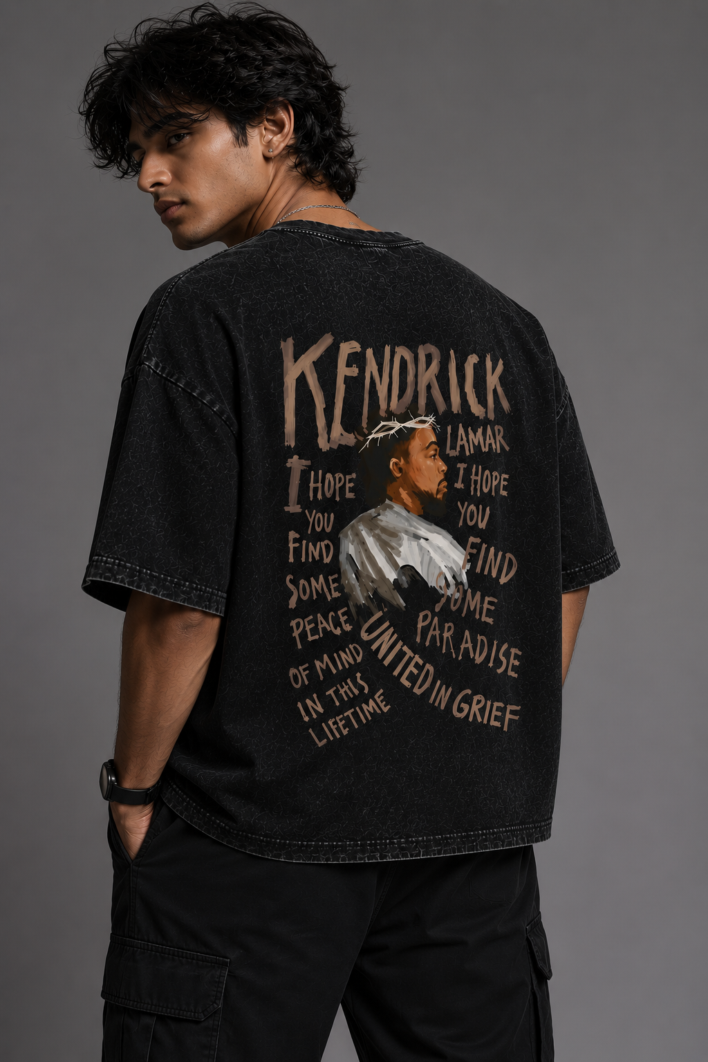 Kendrick Lamar Oversized  T-shirt