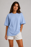 Light Blue Oversized T-shirt